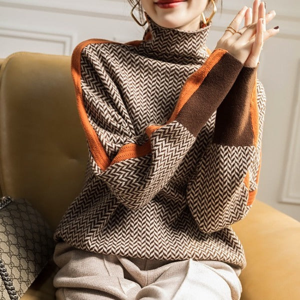 Kelsey – The Effortless Striped Sweater