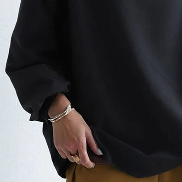 Linda- High-Neck Soft Knit Top
