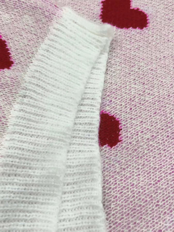 Valentina – The Heart Knit Sweater