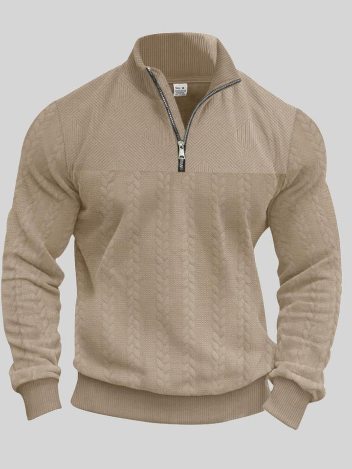 Terrence | Stylish Half Zip Pullover
