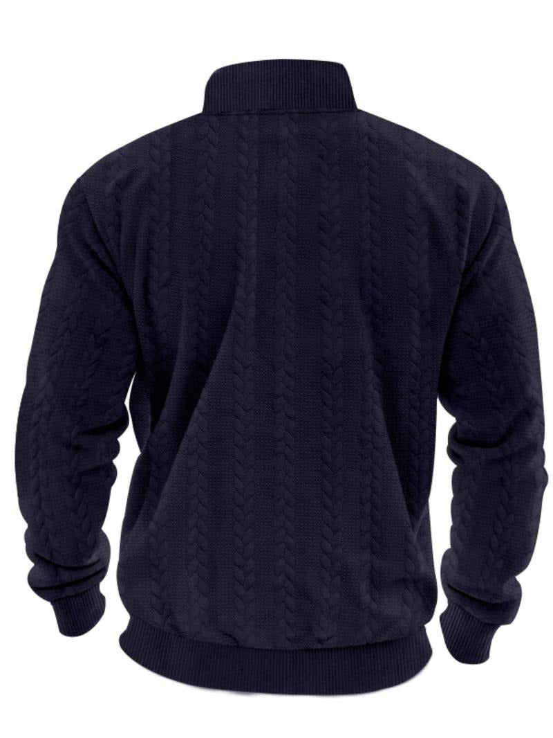 Terrence | Stylish Half Zip Pullover