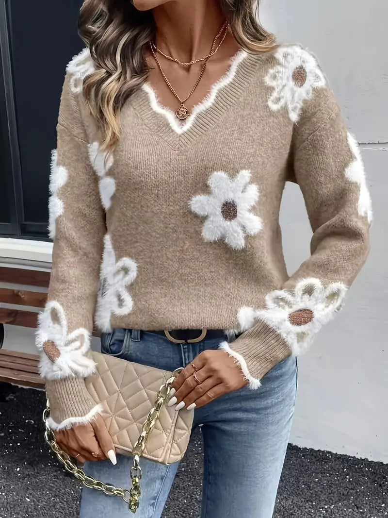 Elodie – Soft Bloom Sweater