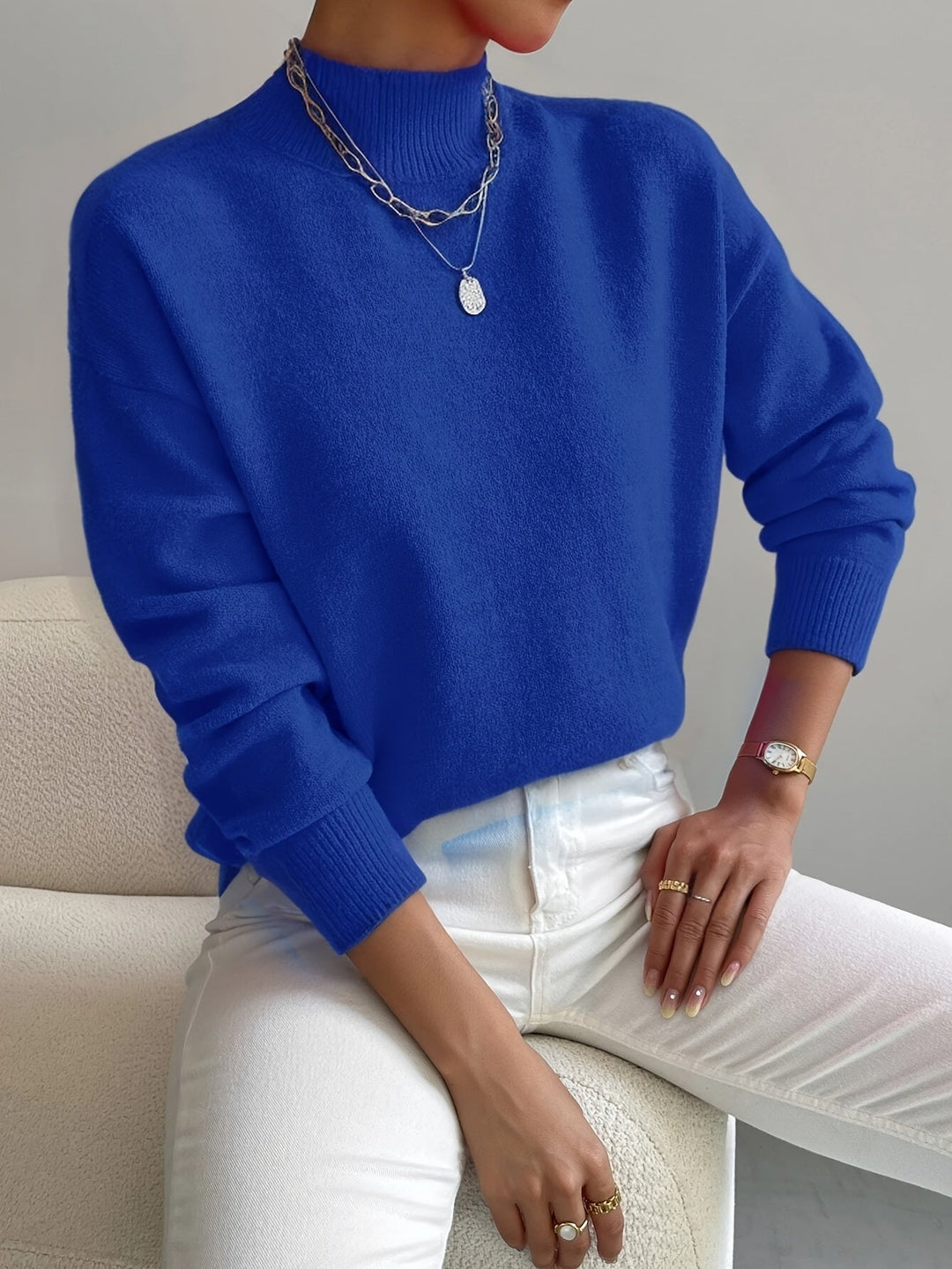 Phoebe- Elegant Turtleneck Sweater