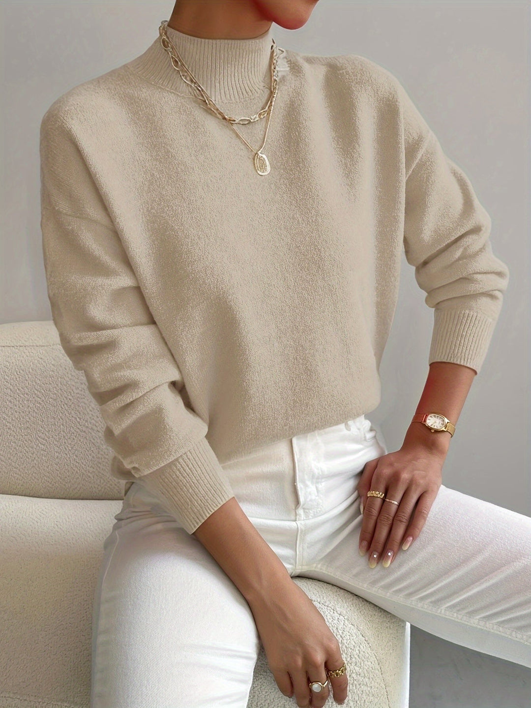 Phoebe- Elegant Turtleneck Sweater
