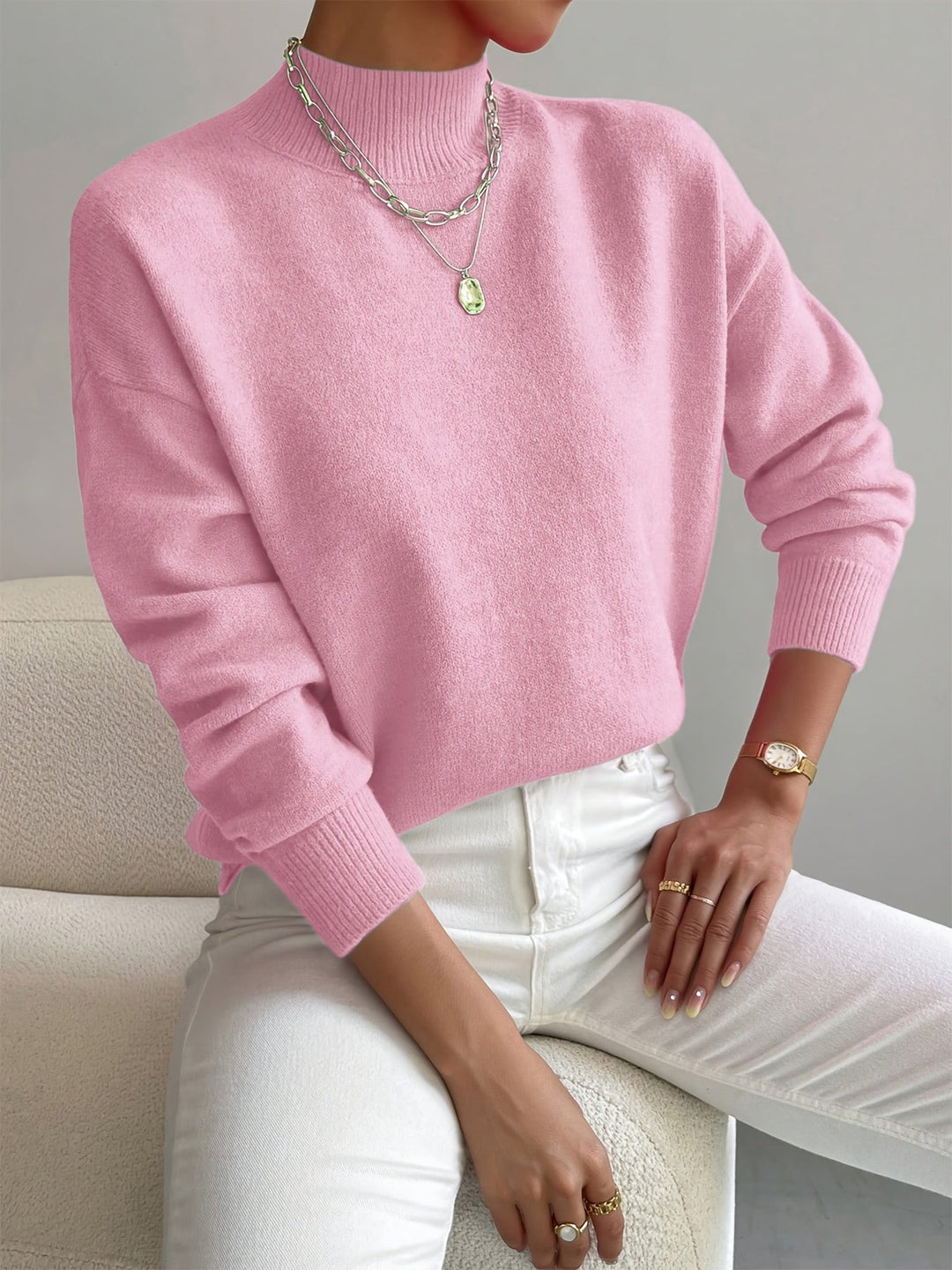 Phoebe- Elegant Turtleneck Sweater