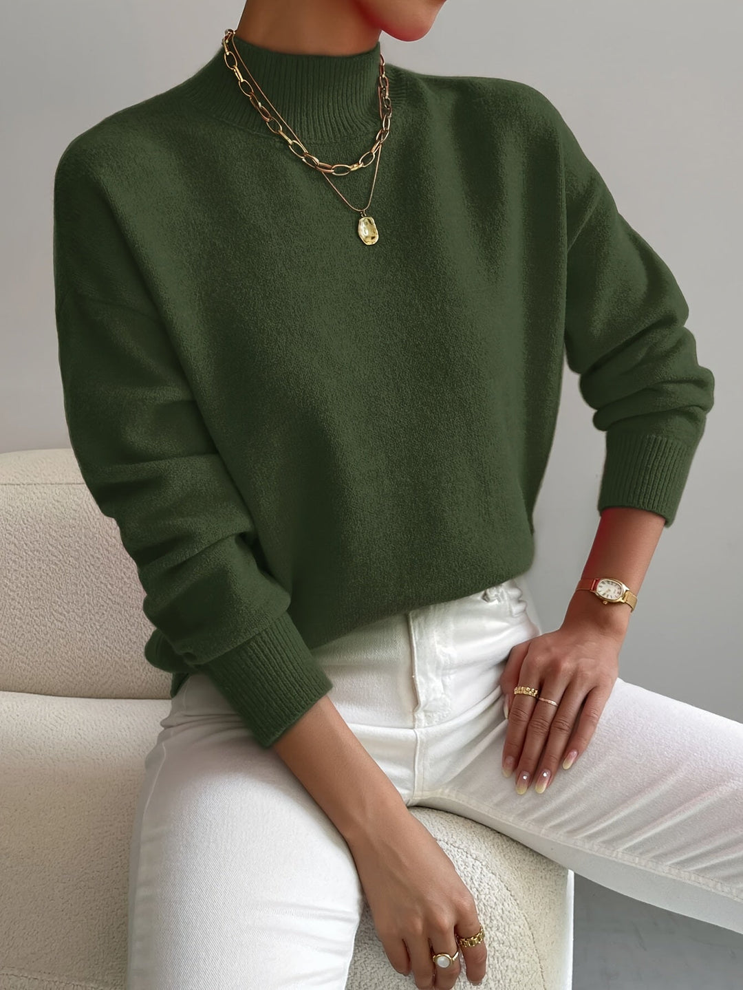 Phoebe- Elegant Turtleneck Sweater