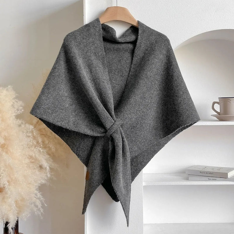 Lyra – Draped Wrap Shawl