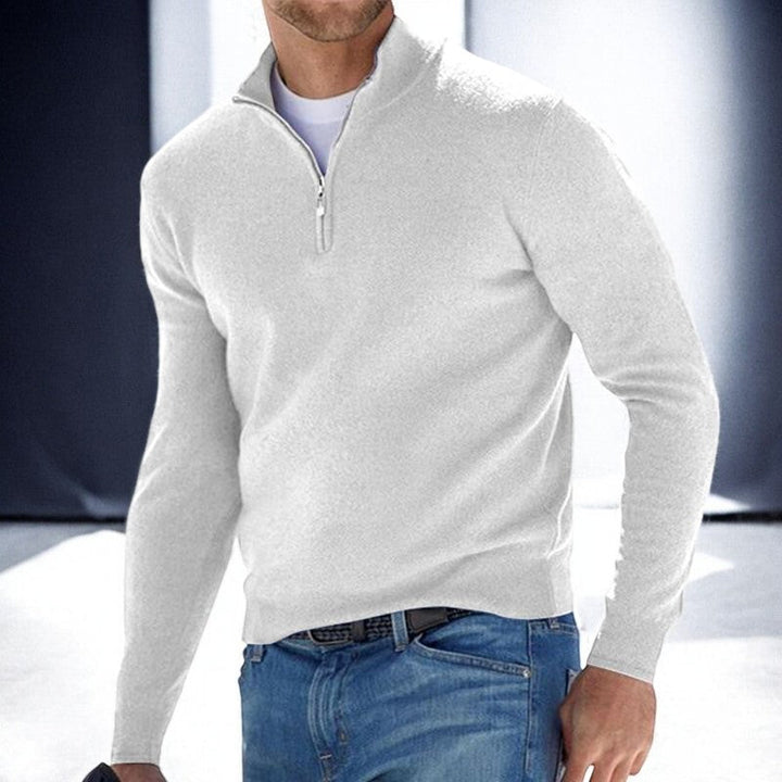 Sonny | Collar Zip Sweater