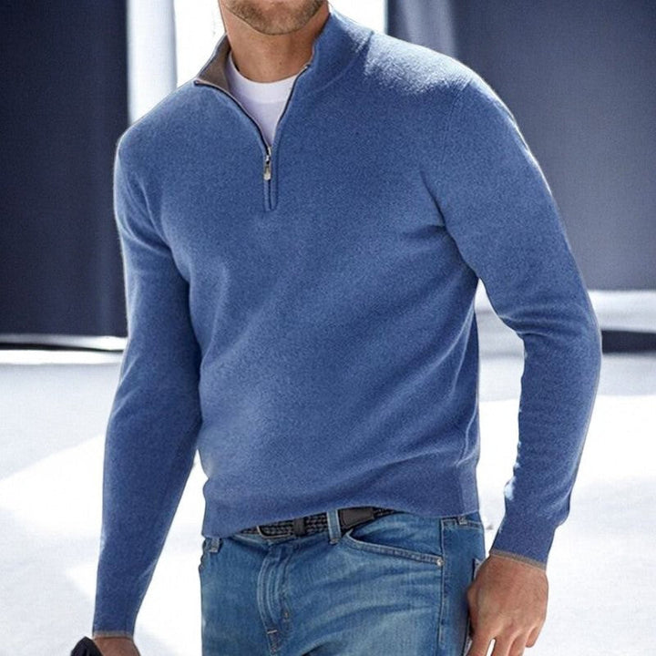 Sonny | Collar Zip Sweater