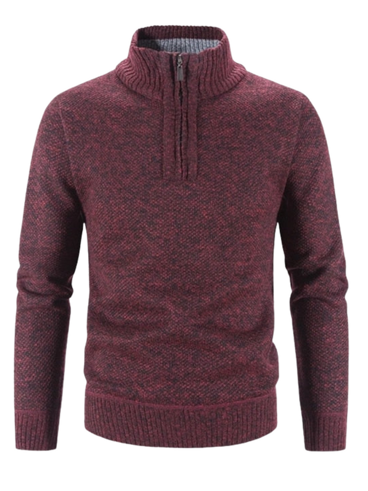 Elton | Casual Style Half-Zip Sweater