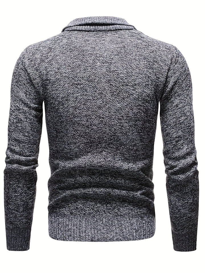 Elton | Casual Style Half-Zip Sweater