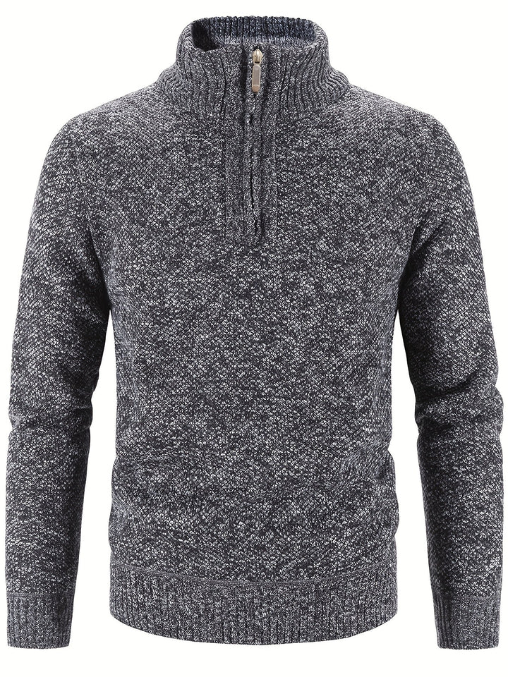 Elton | Casual Style Half-Zip Sweater