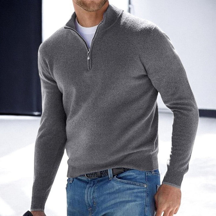 Sonny | Collar Zip Sweater