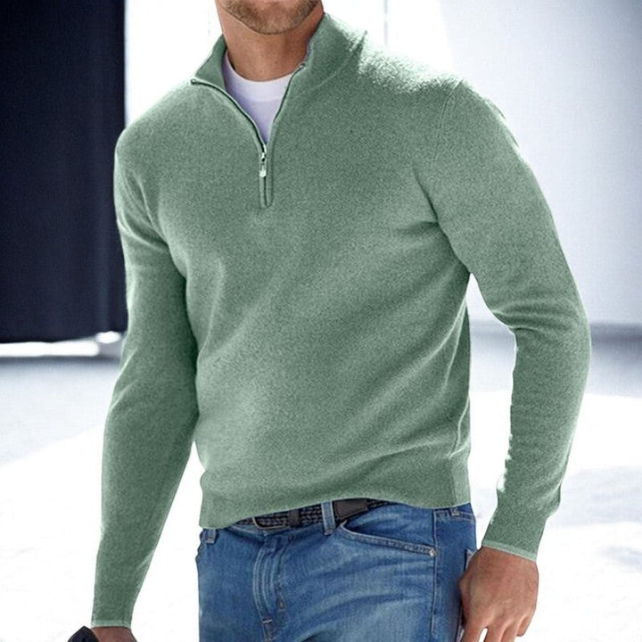 Sonny | Collar Zip Sweater