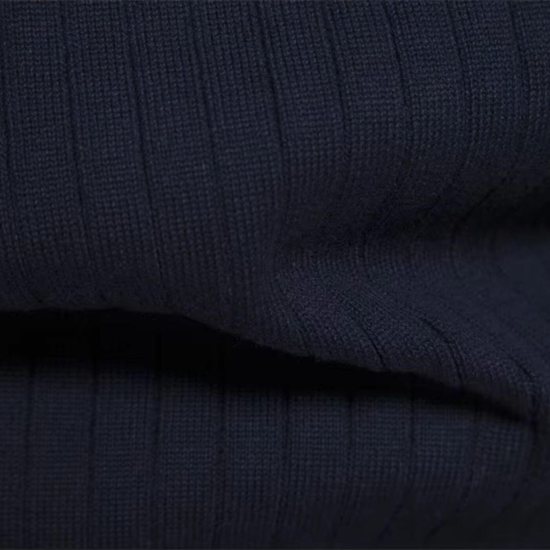 Asher | Refined Comfort Ribbed Sweater