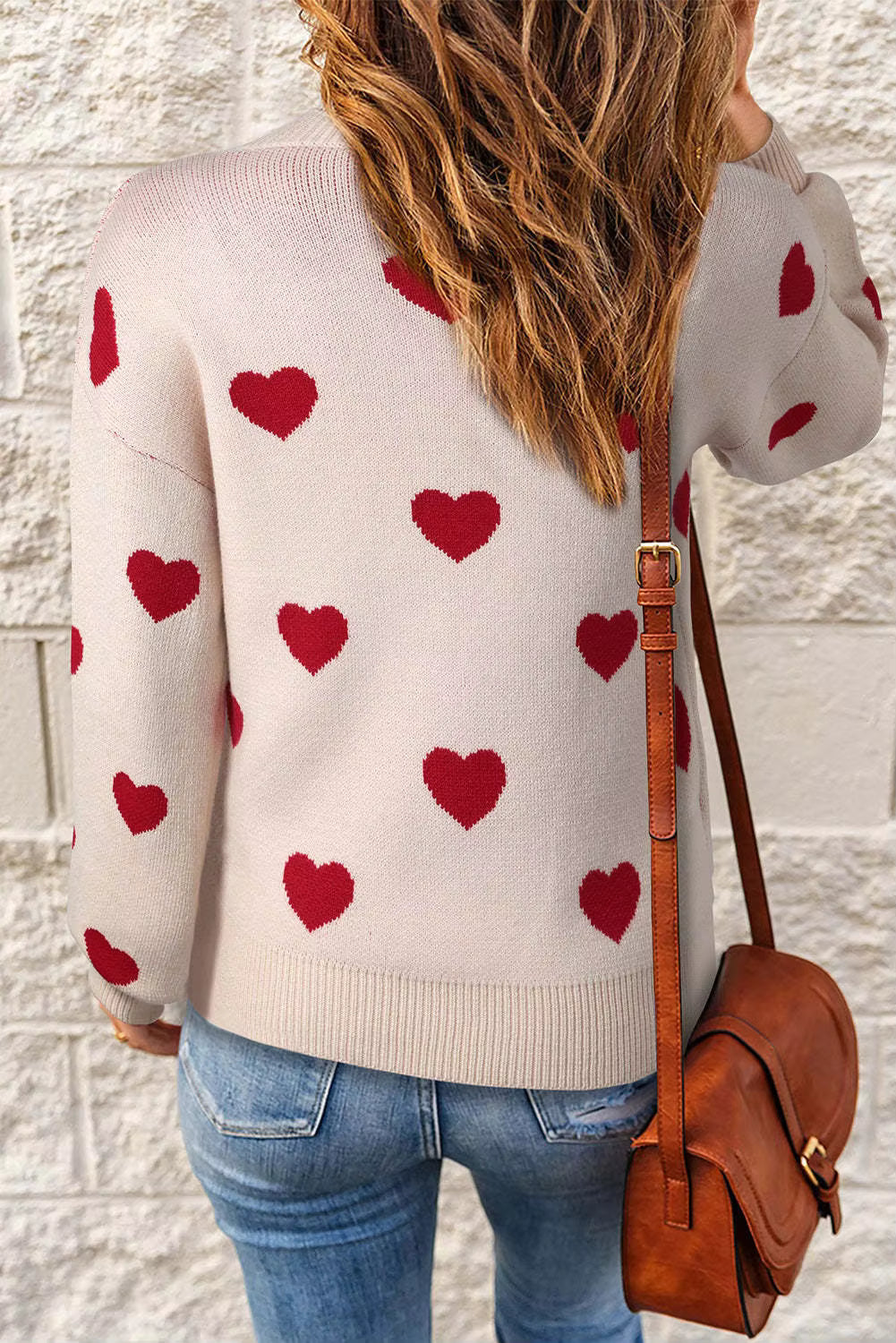 Valentina – The Heart Knit Sweater
